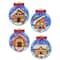 Crafting Spark Gingerbread Houses Baubles Dark Blue Counted Cross Stitch Kit